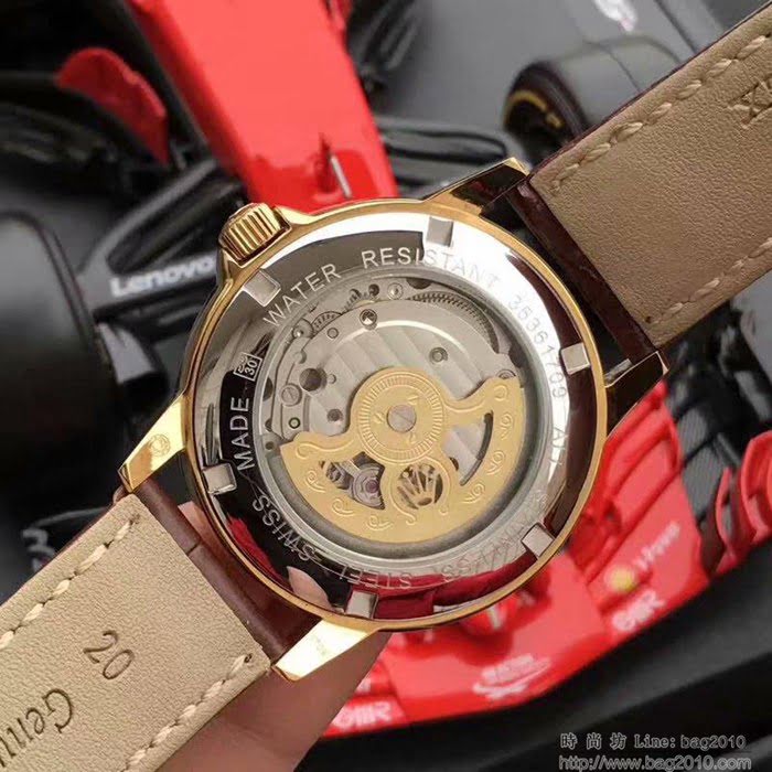 ROLEX勞力士 2019鼎力推薦 最新款勞力士 月相系列 九字位日月星辰功能 三度防水性能 透底 男士腕表  wssb4982